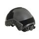 EM Fast MH helmet avec ajustement rapide - Noir - 