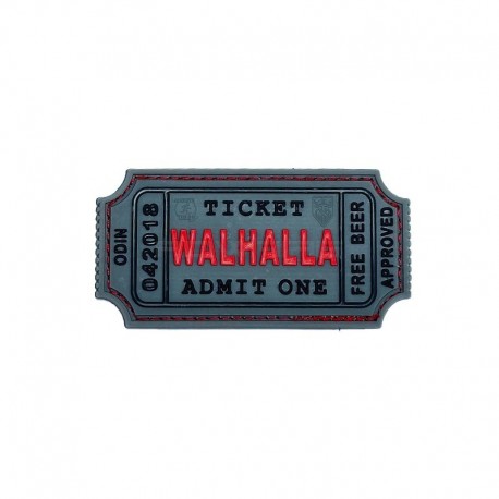 Patch Velcro WALHALLA TICKET - Odin - 