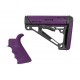 HOGUE Grip and Mil-Spec Collapsible Buttstock for AR15 / M4 GBBR - Purple - 