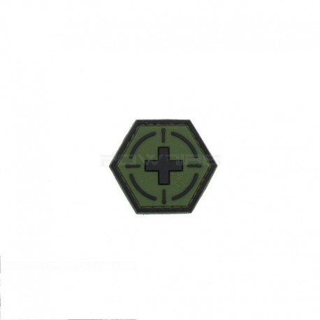 Patch Velcro Tactical Medic Red Cross - Forest - 