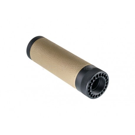 Hogue OverMolded Aluminum Free Float Forend 7 inch - Tan - 