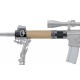 Hogue AR-15/M-16 12,5 inch Free Float OverMolded Forend with Attachments - Tan - 