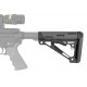 Hogue AR-15 OverMolded Collapsible Buttstock Mil-Spec - Slate Grey - 