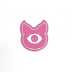 MonsterPig Velcro patch - Pink - 