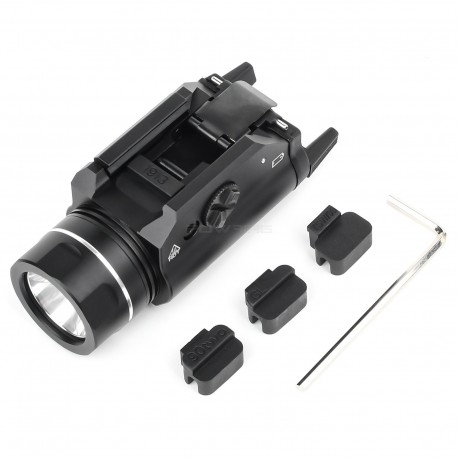 WADSN T-A HL Gun Light Type B - Black - 