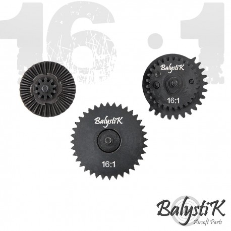 Balystik steel CNC gearset speed 16:1 - 