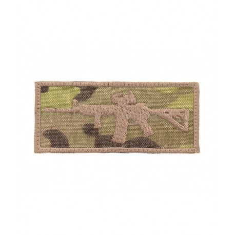 M4 AR15 Assault Rifle Velcro Patch - Multicam - 