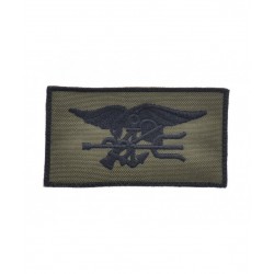 Navy Seal Insigna Velcro Patch - Olive - 