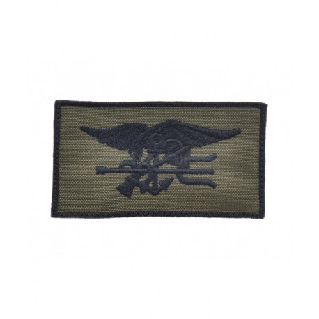 Navy Seal Insigna Velcro Patch - Olive - 