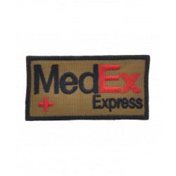 Patch Velcro PJ MedEx Express - Coyote - 