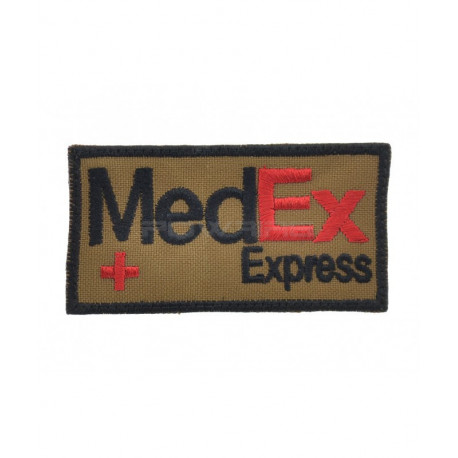 Patch Velcro PJ MedEx Express - Coyote - 