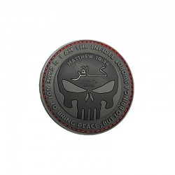 The Infidel Punisher Velcro Patch - Black - 