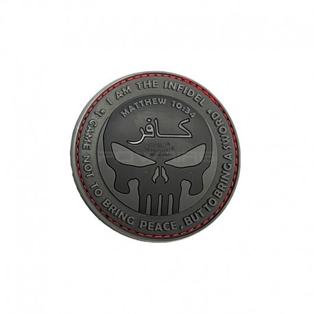 Patch Velcro The Infidel Punisher - Noir - 