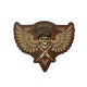 Patch Velcro Spetsnaz Skull - Marron - 