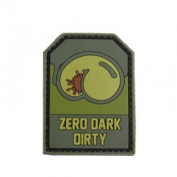 Zero Dark Dirty Velcro patch - Green - 