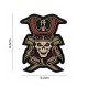 Patch Velcro Samuray Skull - Multicam - 