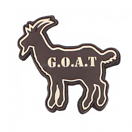 G.O.A.T. Velcro patch - Coyote - 