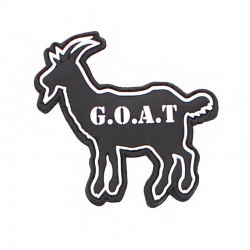 G.O.A.T. Velcro patch - Black - 