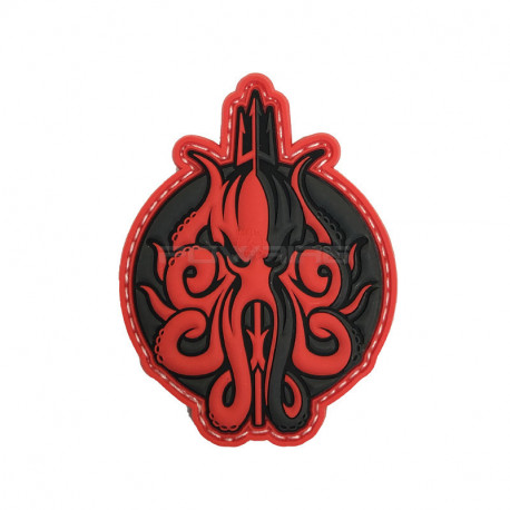 The KRAKEN Velcro patch - Red - 