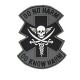 Do No Harm Velcro Patch - Grey - 