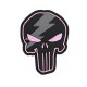 Punisher Thunder Velcro patch - Pink - 