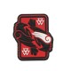 Patch Velcro Odins RAVEN - Rouge - 