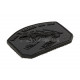 Don't Tread on me Frog velcro patch - Black - 