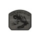 Don't Tread on me Frog velcro patch - Ranger Green - 