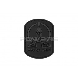 Molon Labe velcro patch - Black - 