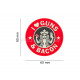 Guns and Bacon velcro patch - Red - 