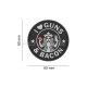 Guns and Bacon velcro patch - White - 