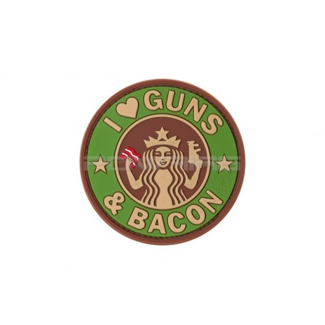 Guns and Bacon velcro patch - Multicam - 