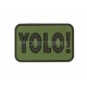 Patch Velcro YOLO! - Olive - 