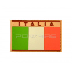 Italia Flag velcro patch - Desert - 