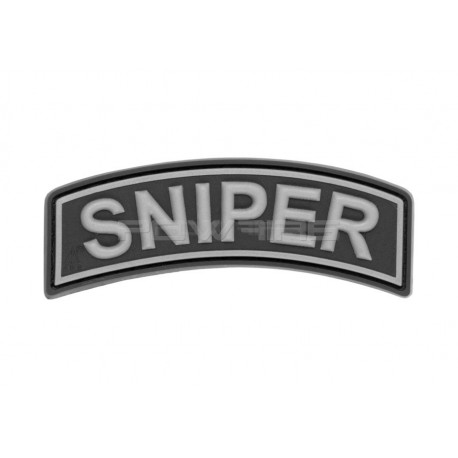 SNIPER velcro patch - Grey - 