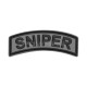 Patch Velcro SNIPER - Noir - 