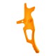 Retro Arms détente CNC type T pour M4 AEG - Orange - 