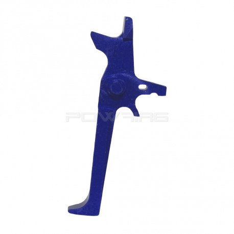 Retro Arms détente CNC type C pour M4 AEG - Bleu - 