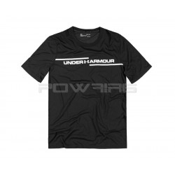 Under Armour T-shirt Threadborne Cross Chest - Taille S - Noir - 