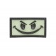 Evil Smiley velcro patch - Glowback - 