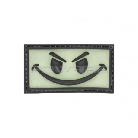 Evil Smiley velcro patch - Glowback - 