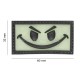 Evil Smiley velcro patch - Glowback - 