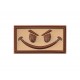 Evil Smiley velcro patch - Desert - 