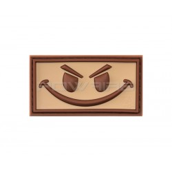 Evil Smiley velcro patch - Desert - 