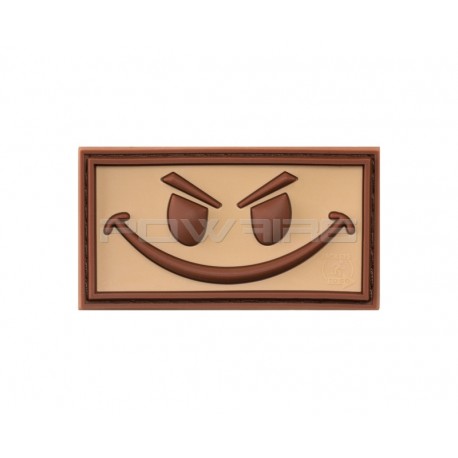 Evil Smiley velcro patch - Desert - 