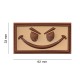 Evil Smiley velcro patch - Desert - 