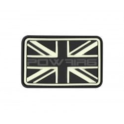 Great Britain Flag velcro patch - Phosphorescent - 