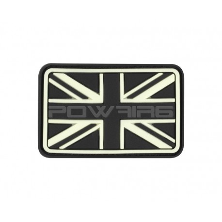 Great Britain Flag velcro patch - Phosphorescent - 