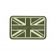 Great Britain Flag velcro patch - Forest