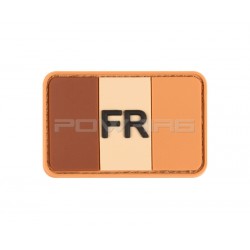 France Flag velcro patch - Desert - 